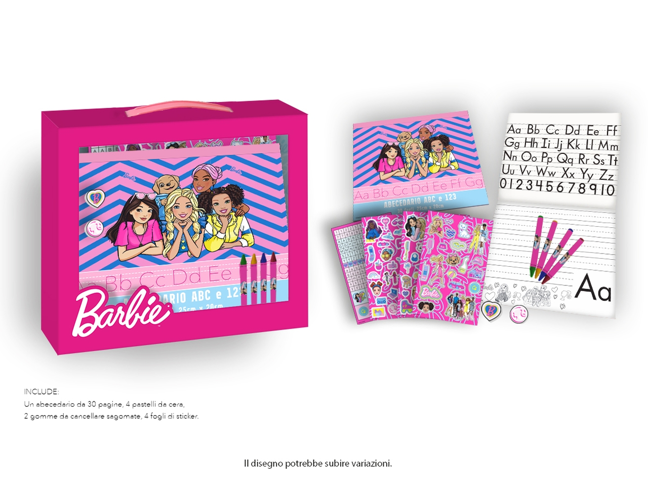 BARBIE SET IMPARA I NUMERI E L’ALFABETO BR1307 BARBIE SET IMPARA I NUMERI E L’ALFABETO BR1307