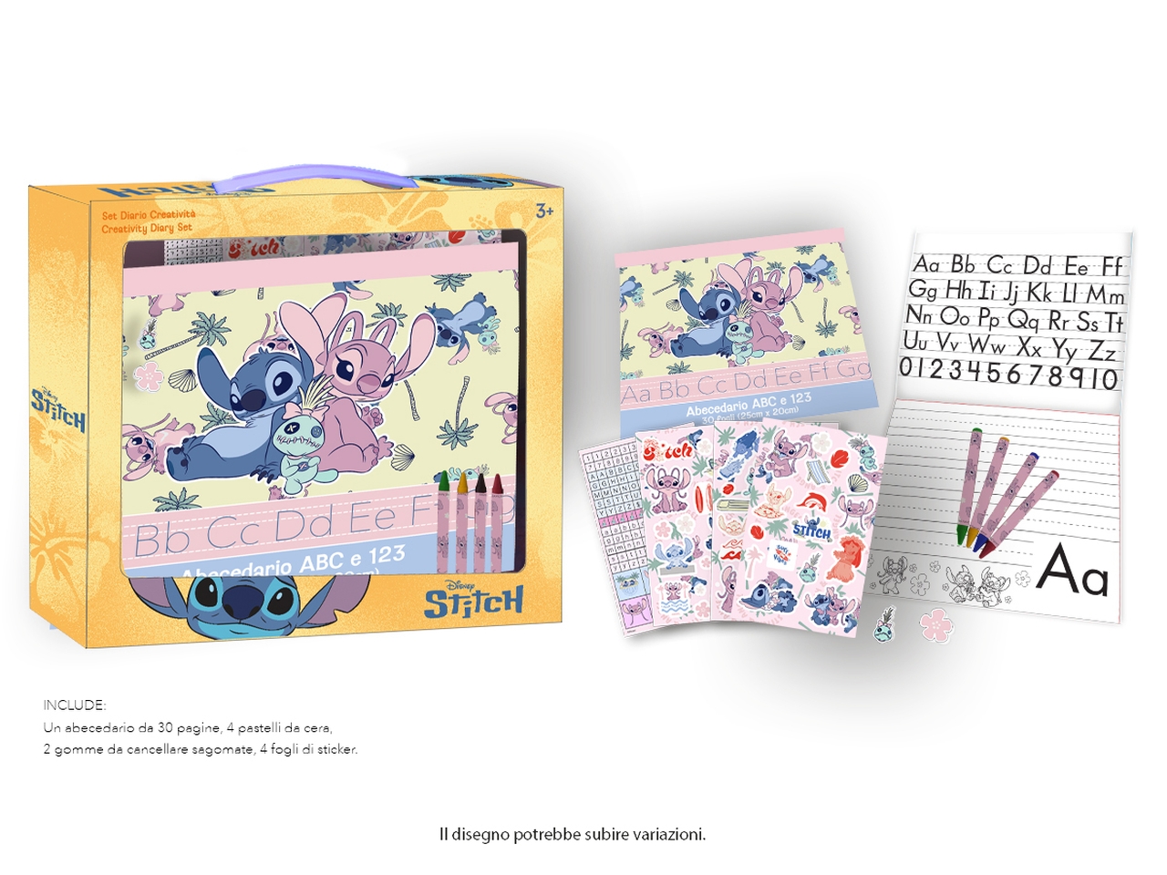 STITCH SET IMPARA I NUMERI E L’ALFABETO LST1307 STITCH SET IMPARA I NUMERI E L’ALFABETO LST1307