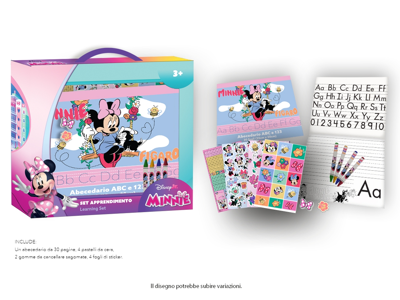 MINNIE SET IMPARA I NUMERI E L’ALFABETO MIN1307 MINNIE SET IMPARA I NUMERI E L’ALFABETO MIN1307