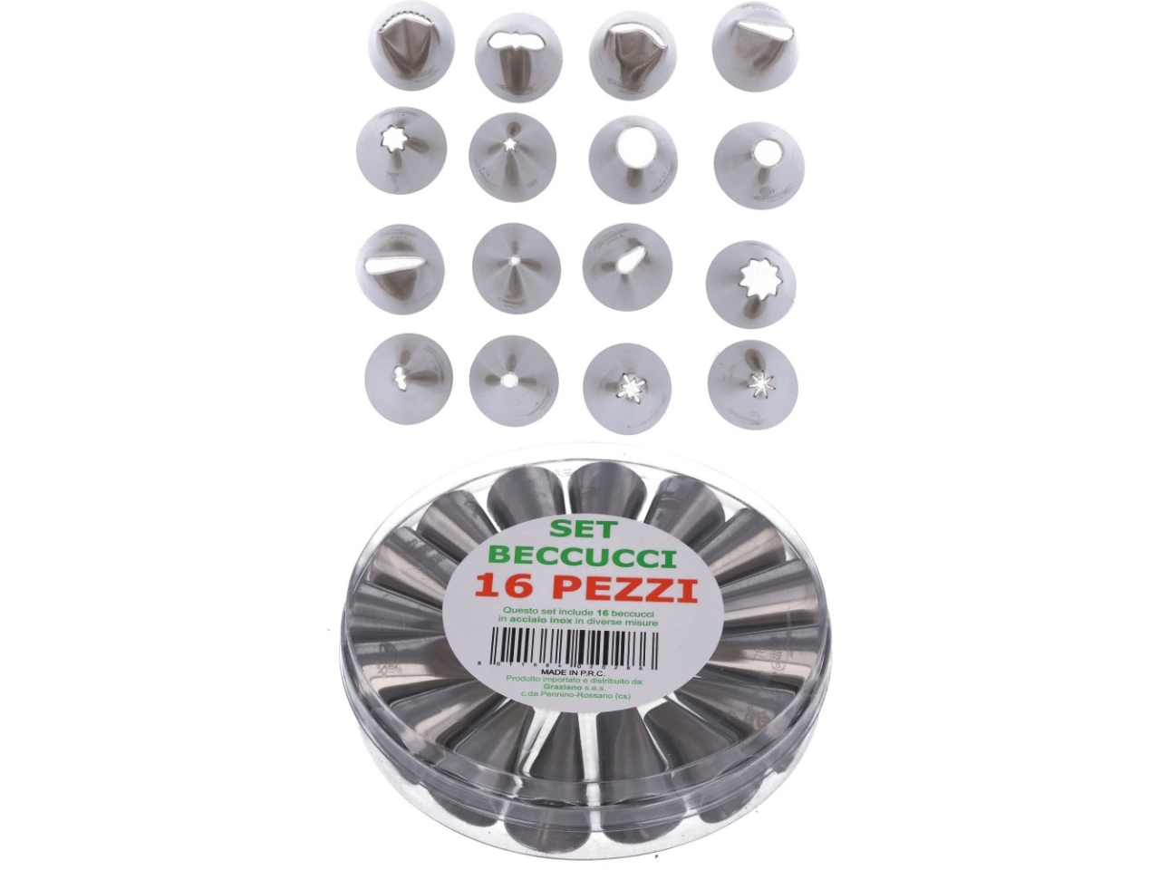BECCUCCI SET DA 16 BECCUCCI BECCUCCI SET DA 16 BECCUCCI