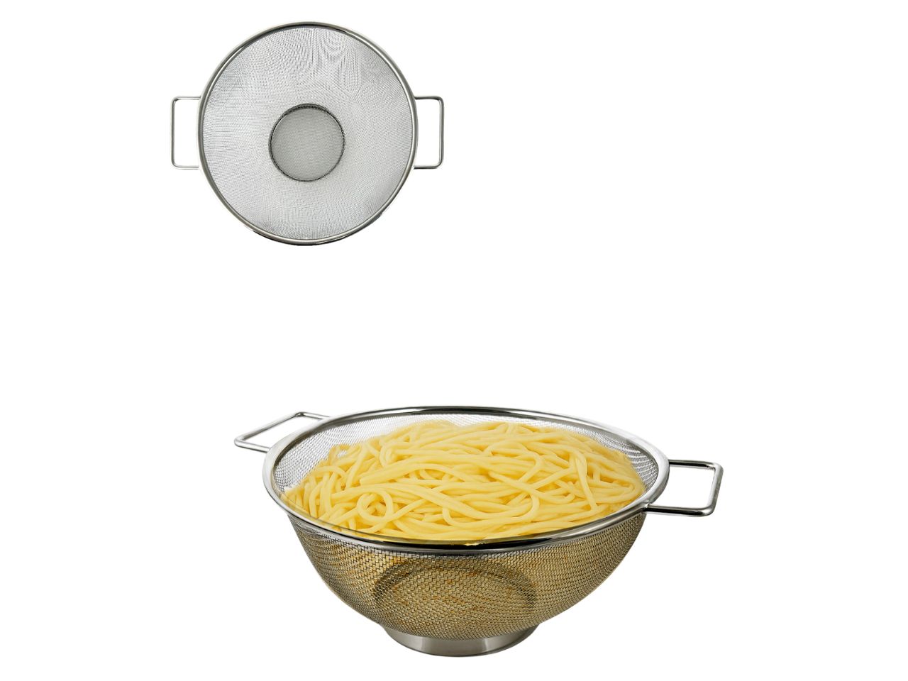 SCOLAPASTA INACCIAIO 20X25XH.10CM 1262