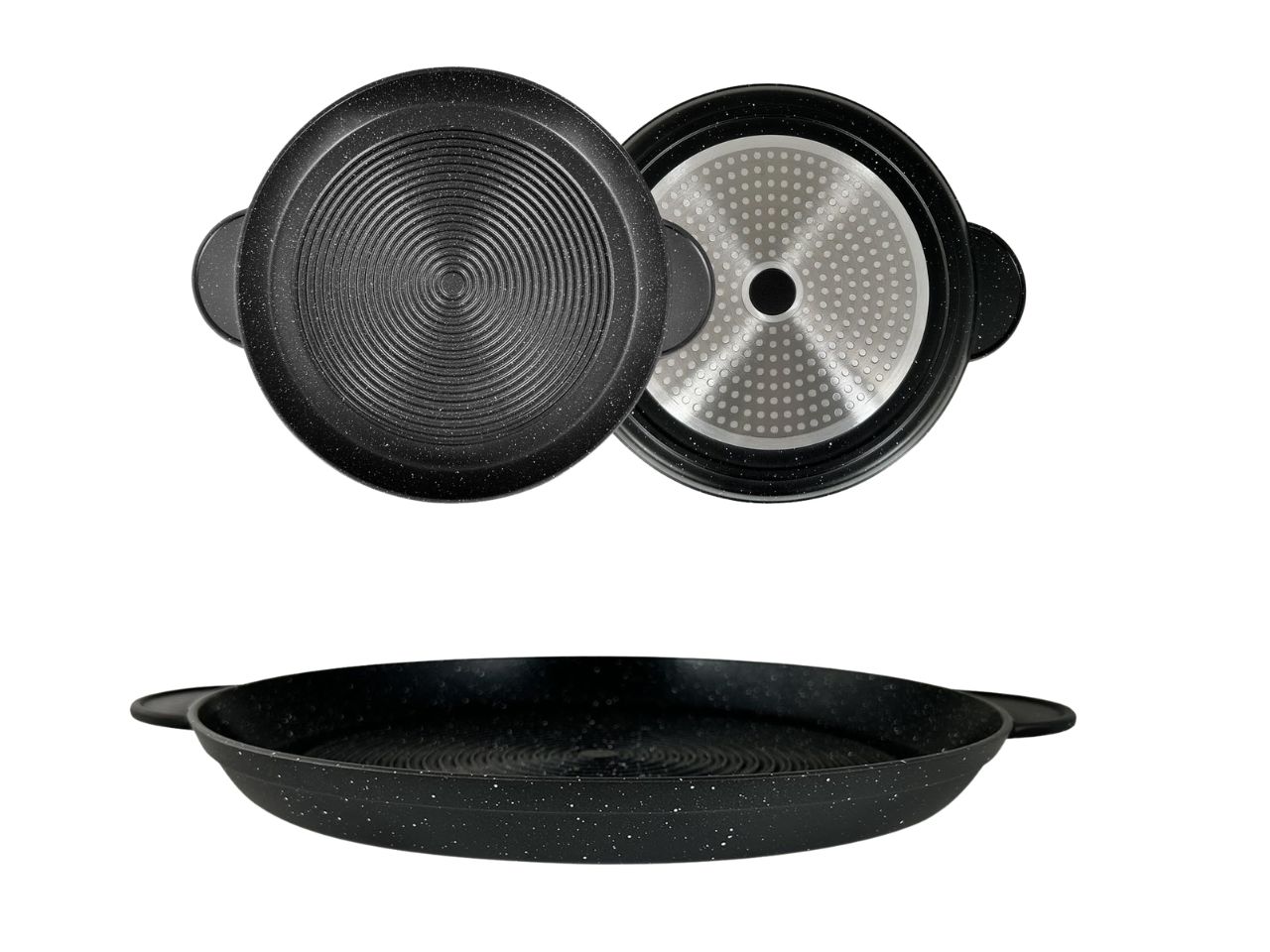 VULCANIA PIASTRA RIGATA INDUZ.2 MANICI 38CM 1803