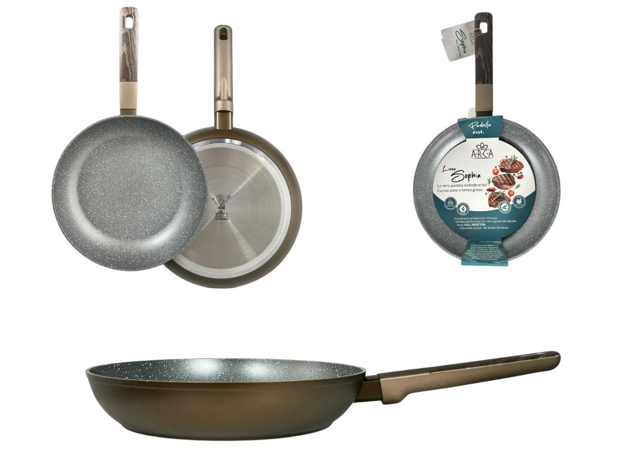 SOPHIA PADELLA INDUZIONE 28CM 1153 SOPHIA PADELLA INDUZIONE 28CM 1153