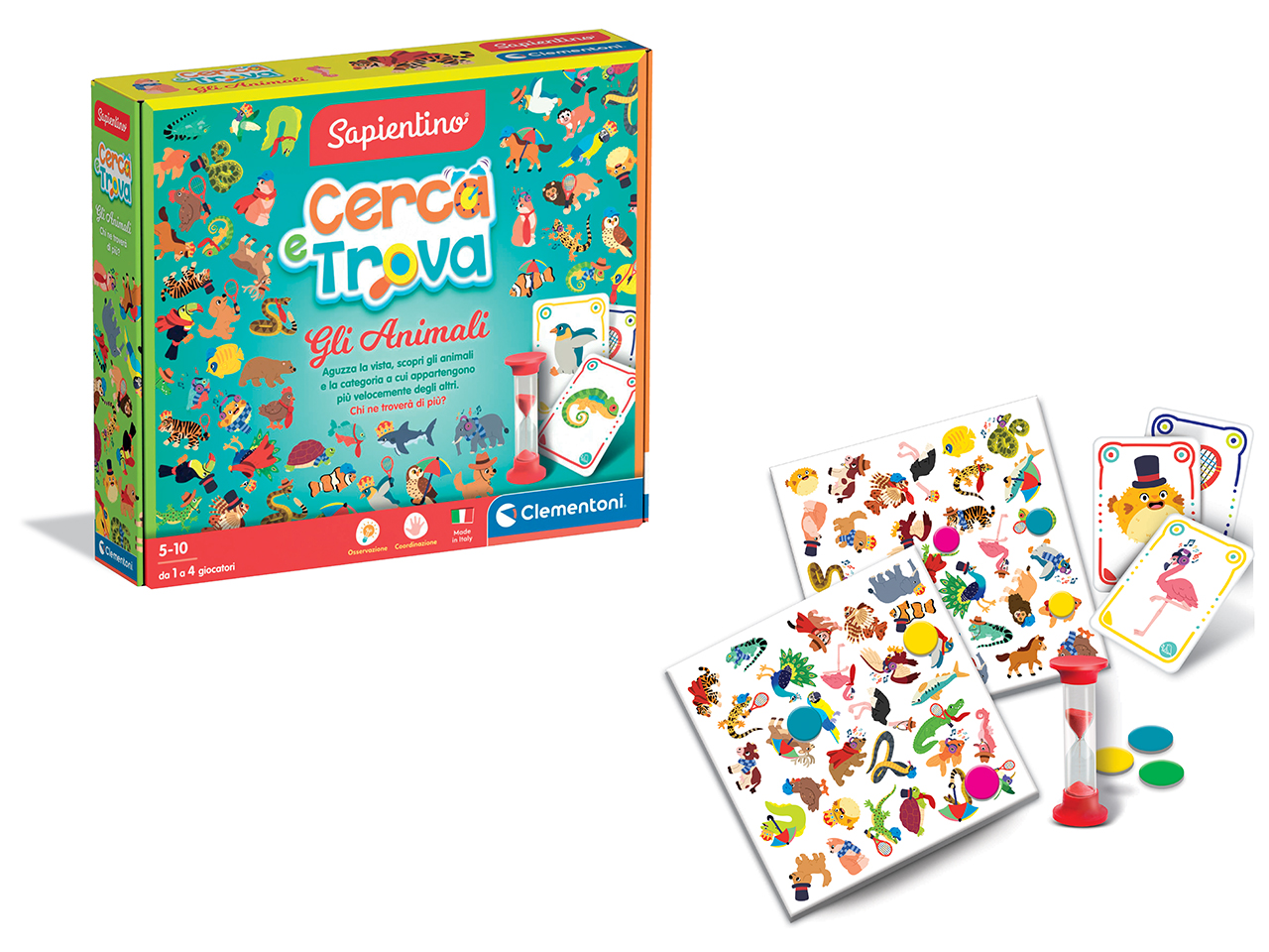 SAPIENTINO CERCA E TROVA GLI ANIMALI 16700.5 SAPIENTINO CERCA E TROVA GLI ANIMALI 16700.5