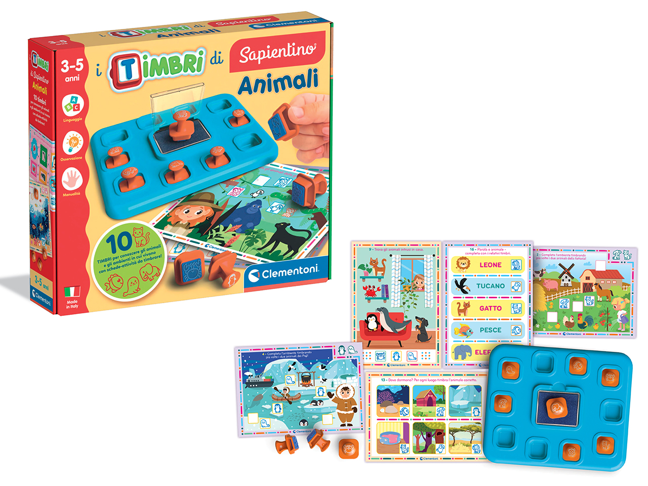I TIMBRI DI SAPIENTINO ANIMALI 16887.3