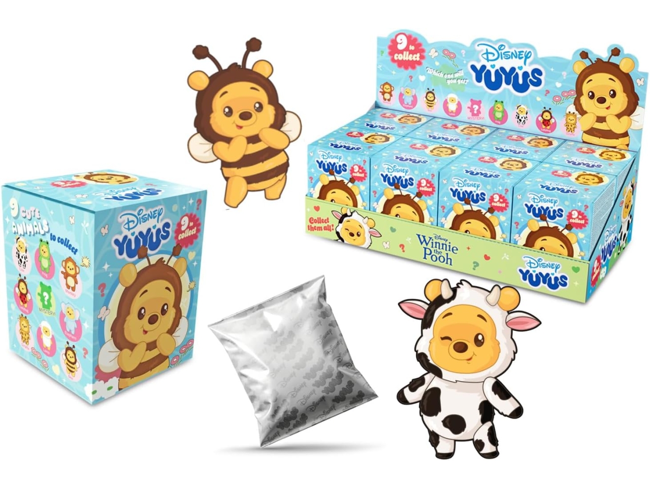 DISNEY YUYUS WINNIE 8 ASST 6315870777
