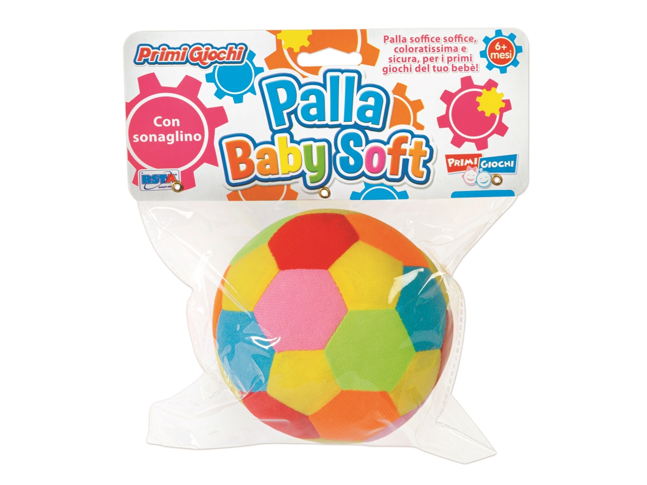 PALLA BABY SOFT CON SONAGLINO 11772