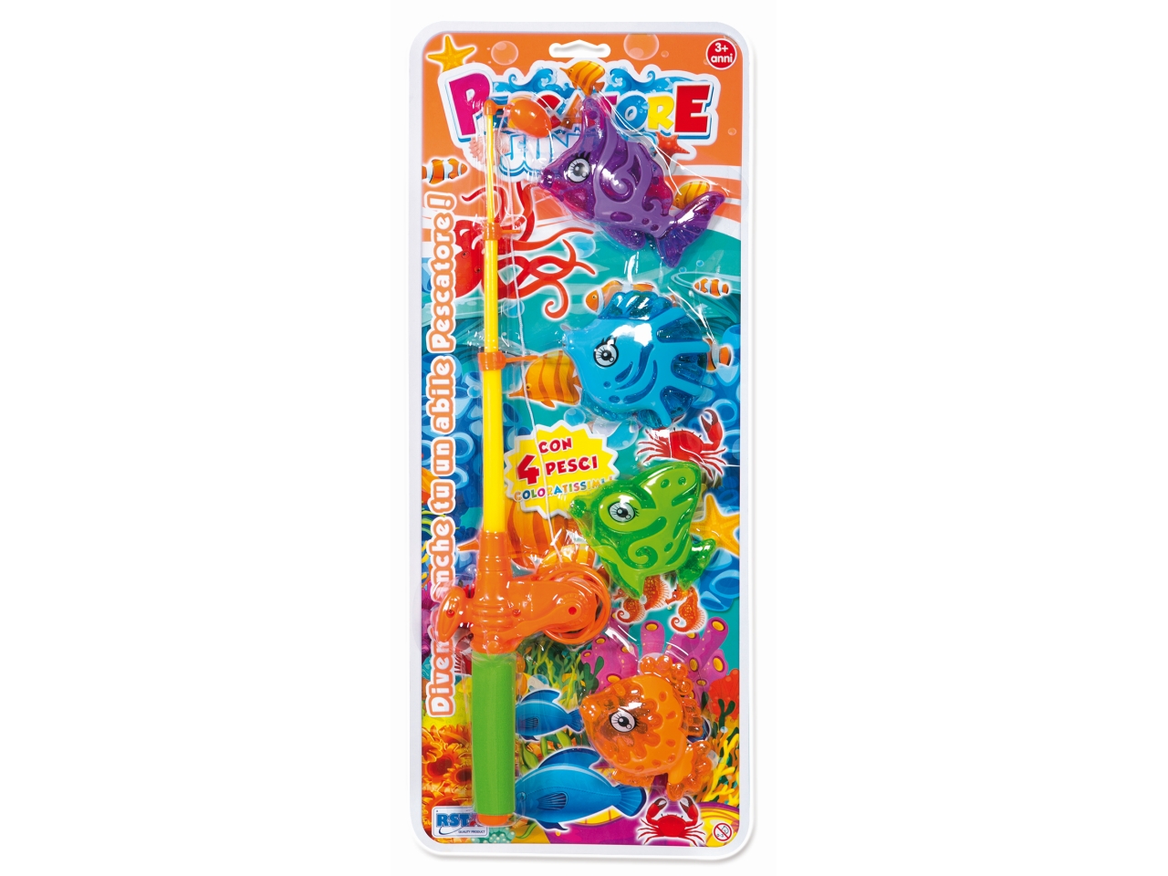 GIOCO PESCA JUNIOR CON 4 PESCI 9773