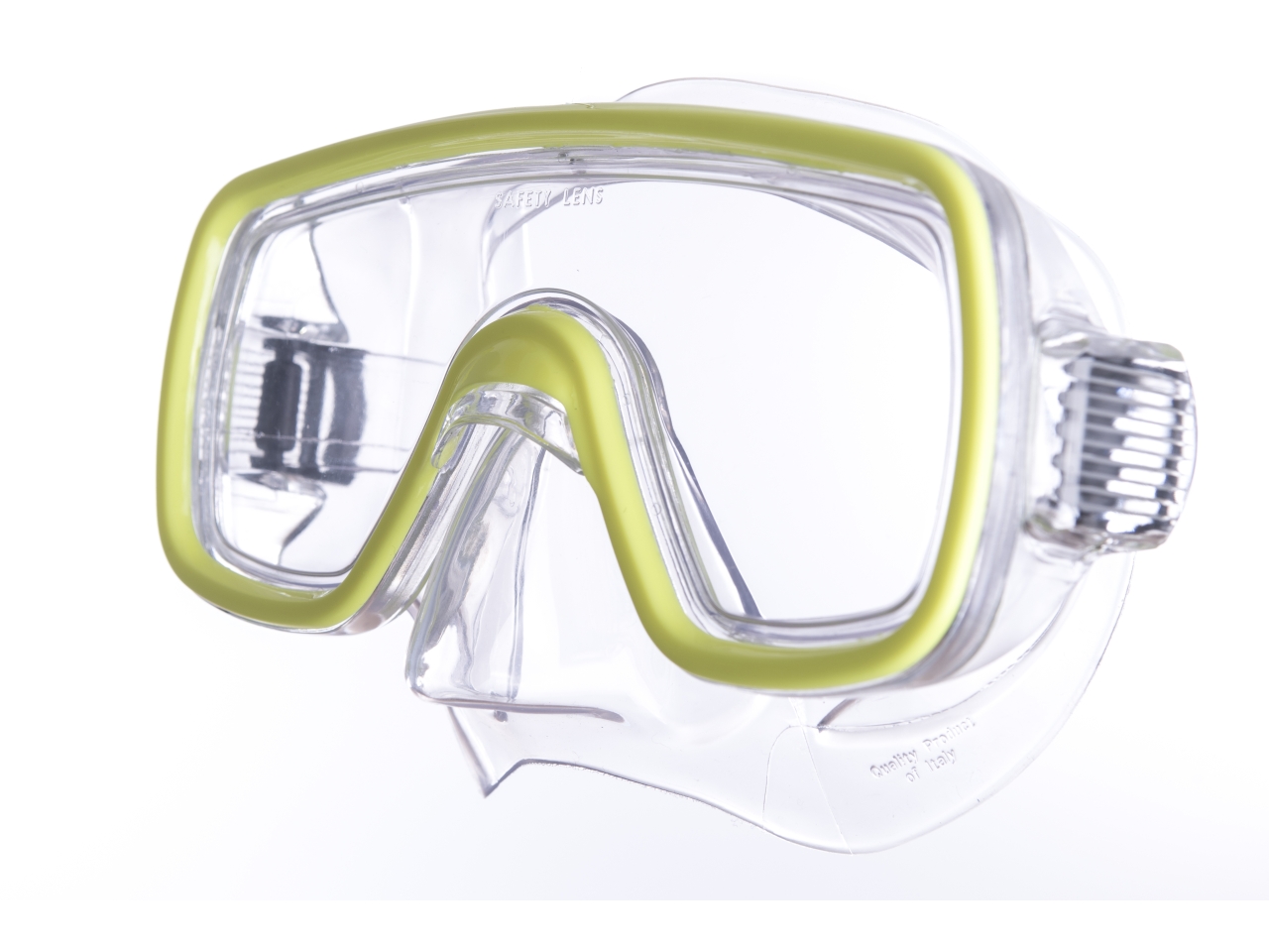 MASCHERA SUB DOMINO JR GIALLO CA105C1TGSTH