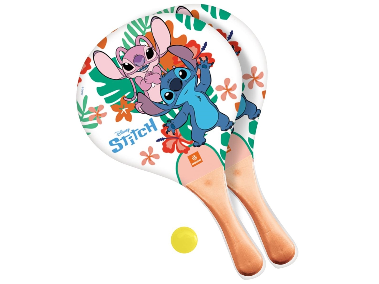 STITCH RACCHETTE IN MDF CON PALLINA 15981