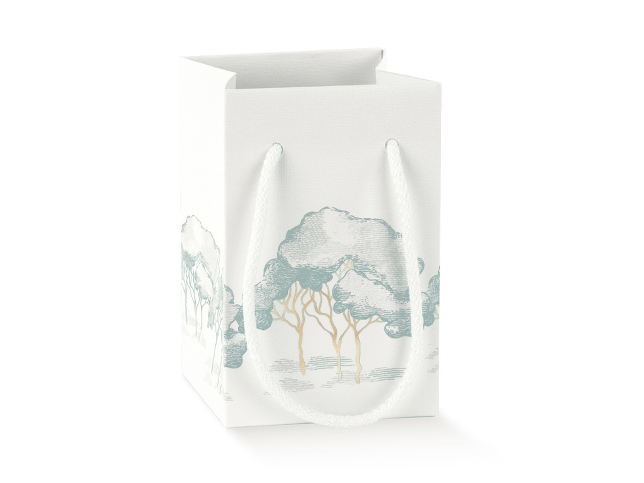 INTRECCI VERDI SHOPBOX 7X7X12CM 100155C