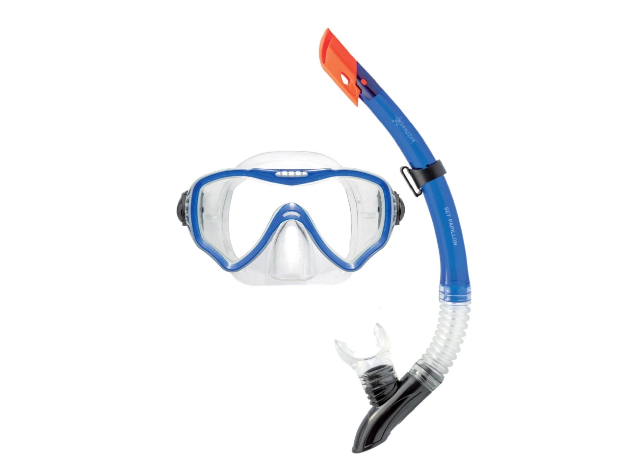 MASCHERA E BOCCAGLIO PAPILLON BLU 62944BL