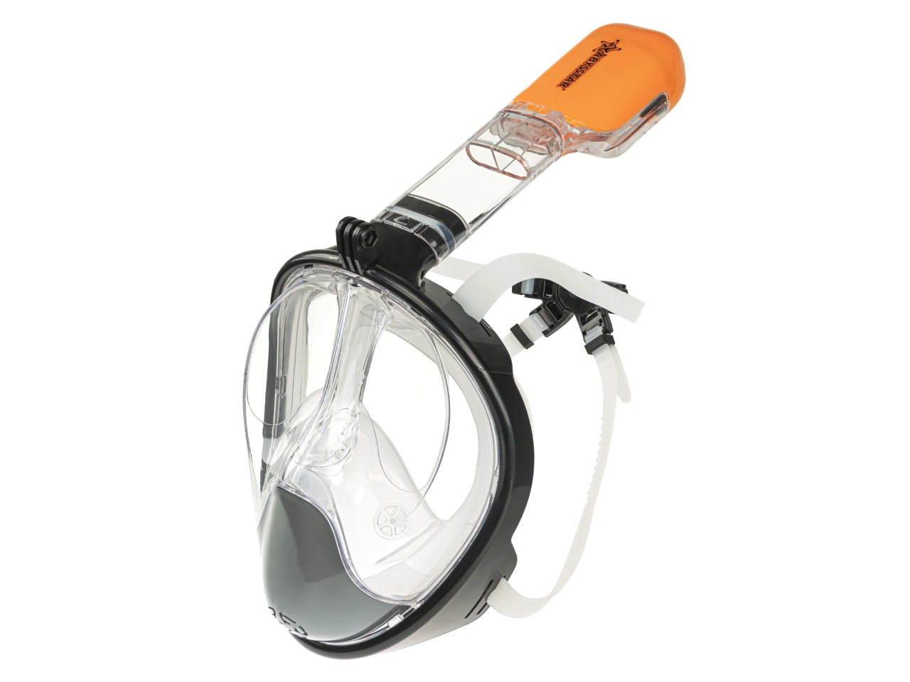 MASCHERA FULL-FACE L/XL SENIOR NERA PVC/SILI.68171