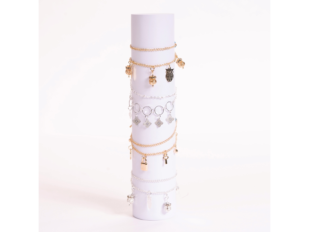 BRACCIALE DOPPIO FILO CON CIONDOLI 00530343 BRACCIALE DOPPIO FILO CON CIONDOLI 00530343