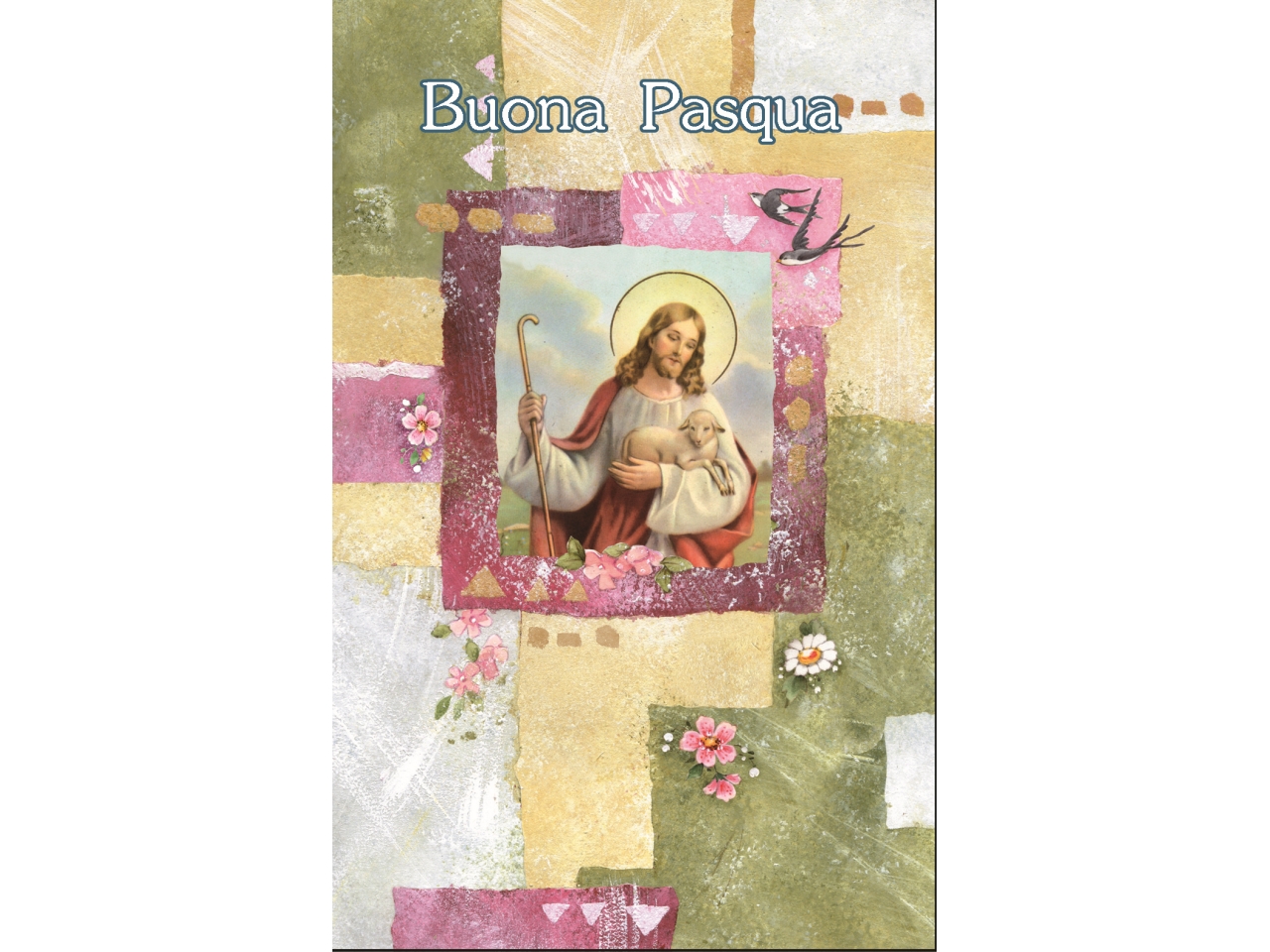 BIGLIETTO MINI BUONA PASQUA SACRA PV20024BP/A BIGLIETTO MINI BUONA PASQUA SACRA PV20024BP/A