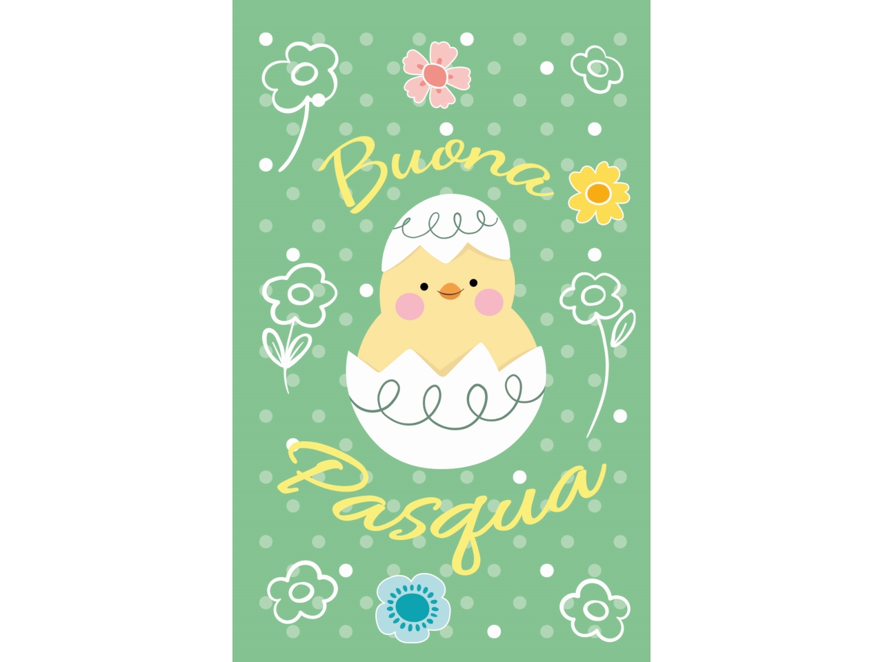 BIGLIETTO MINI BUONA PASQUA LAICA PV20033BP/C BIGLIETTO MINI BUONA PASQUA LAICA PV20033BP/C