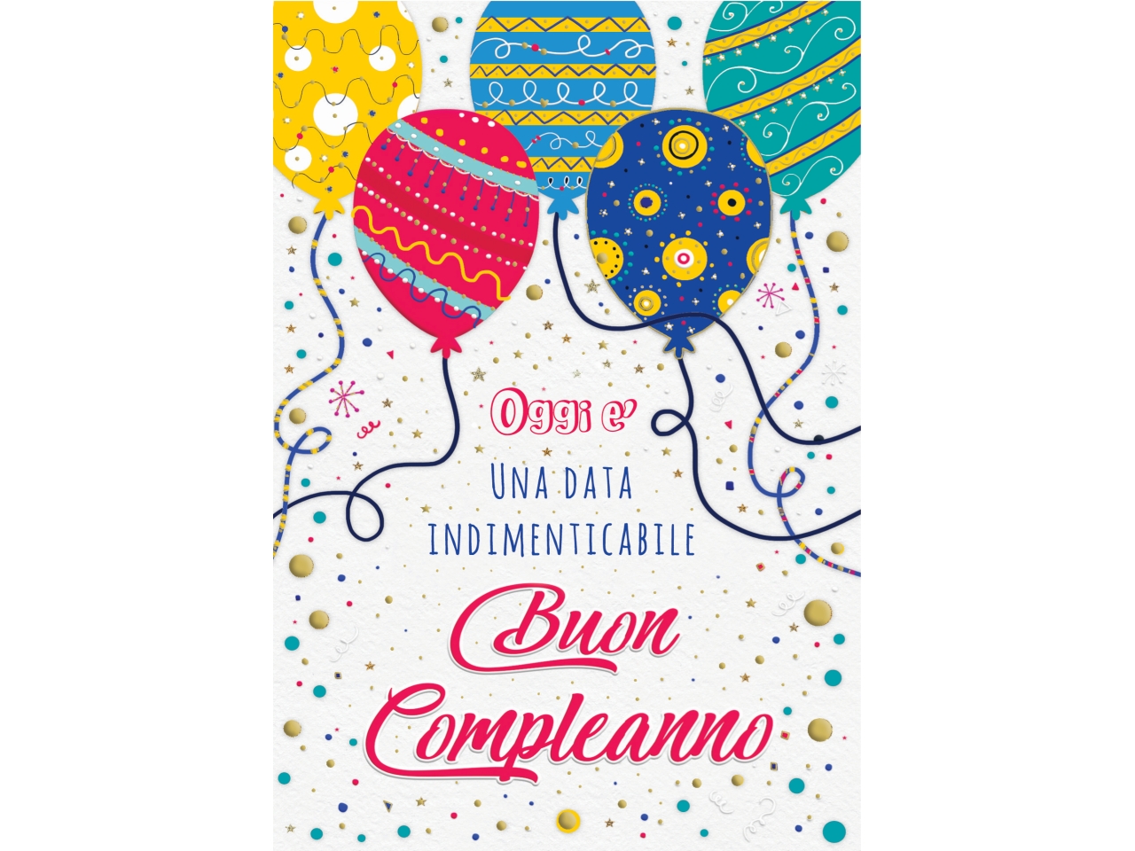 BIGLIETTO MINI BUON COMPLEANNO FA20064BC/A BIGLIETTO MINI BUON COMPLEANNO FA20064BC/A