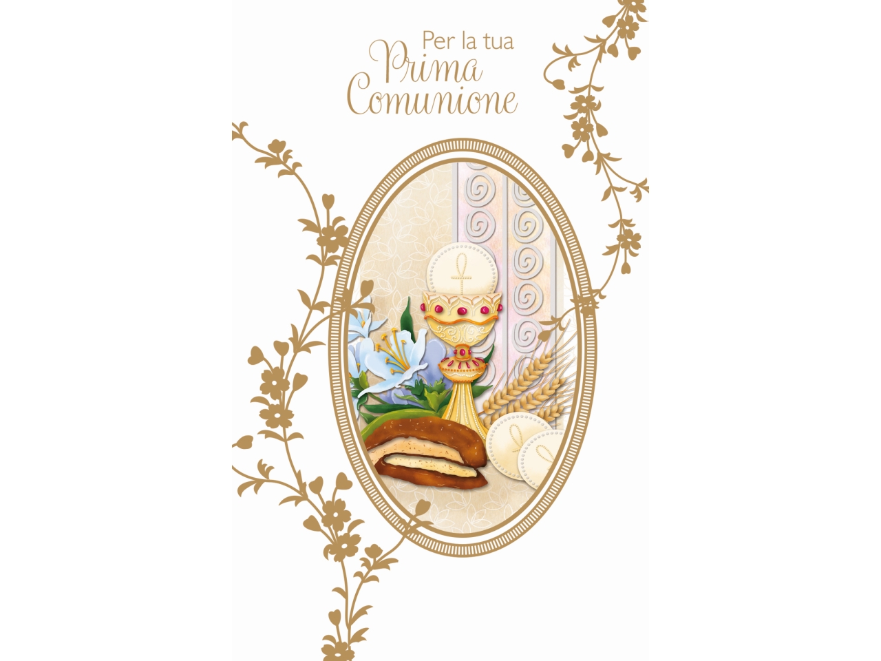 BIGLIETTO MINI PRIMA COMUNIONE FE20155PC/A