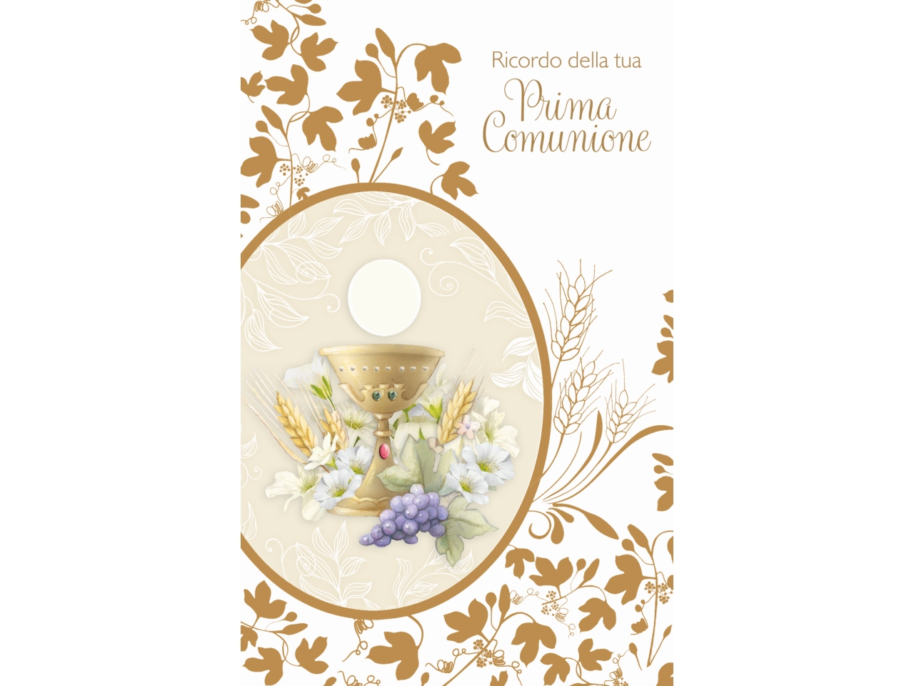 BIGLIETTO MINI PRIMA COMUNIONE FE20155PC/B
