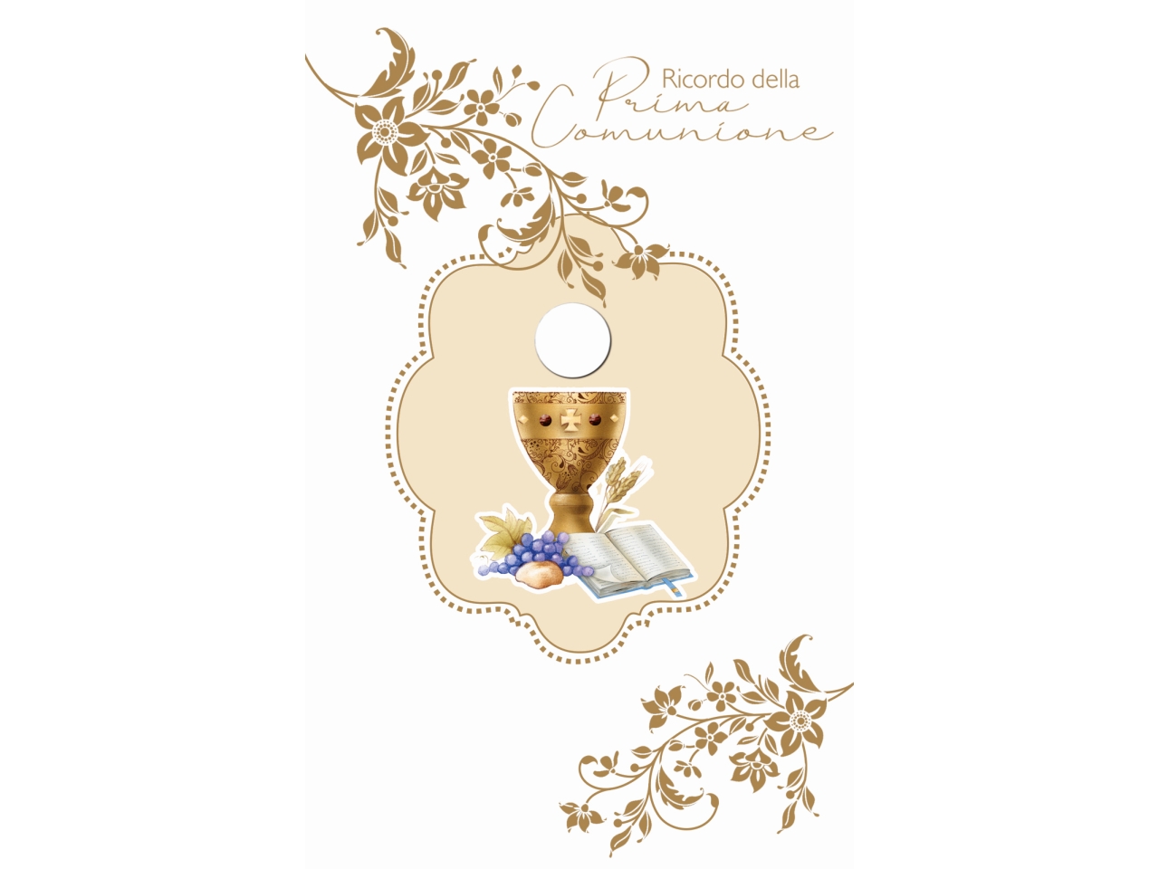 BIGLIETTO MINI PRIMA COMUNIONE FE20155PC/D