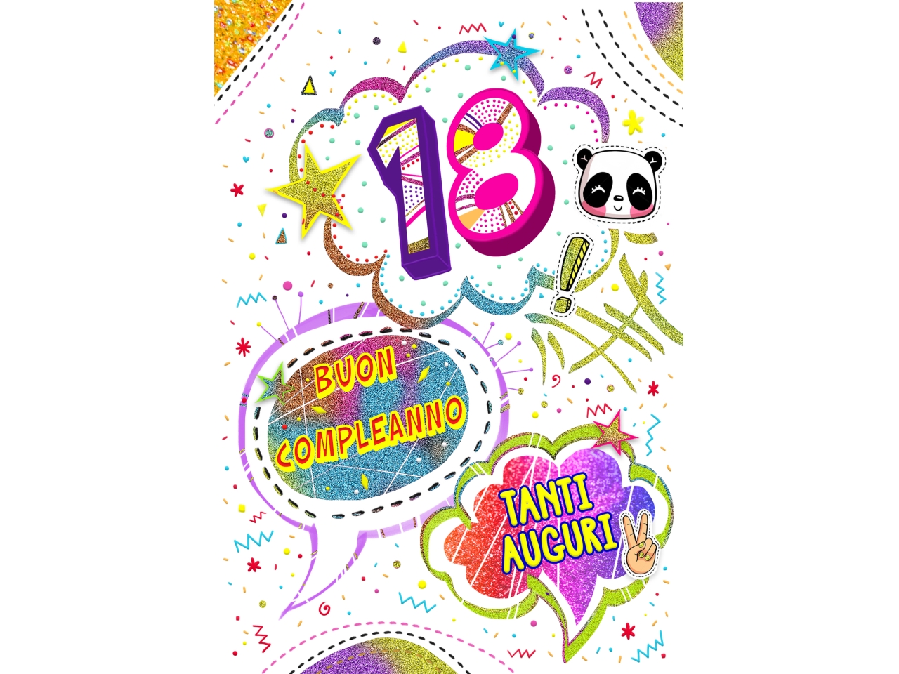 BIGLIETTO MINI BUON COMPLEANNO 18 FA20062BC/D BIGLIETTO MINI BUON COMPLEANNO 18 FA20062BC/D