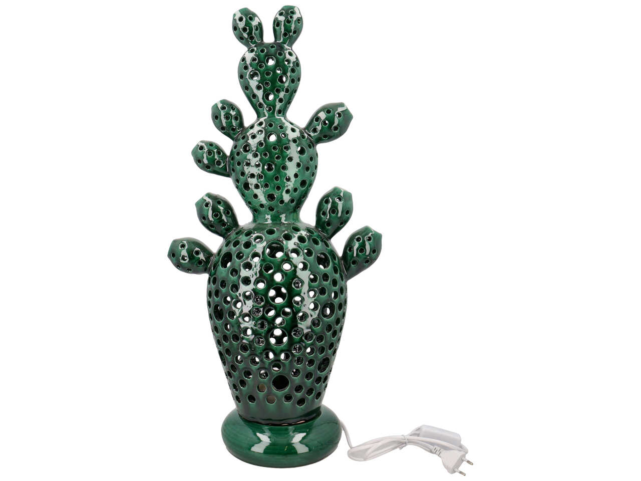 ALBERO FICO D’INDIA TRAFORATO 60CM ARTIGIANALE