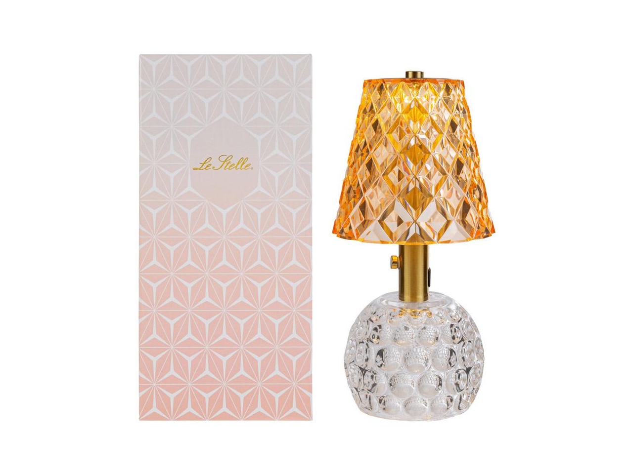 LAMPADA ECLISSE TOUCH LED/USB13XH27CM AMBRA 58033