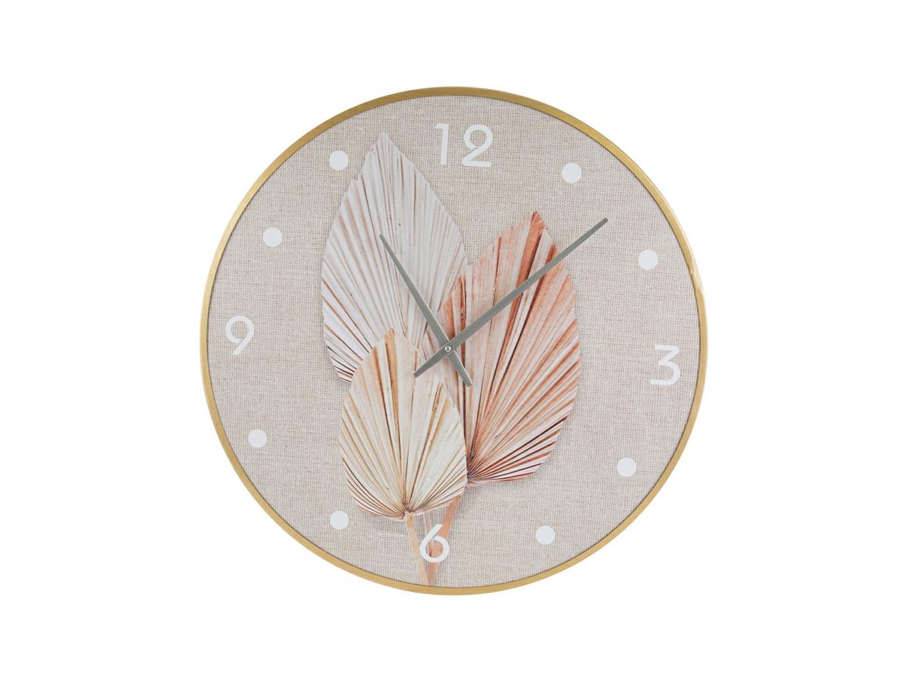 OROLOGIO DA MURO METALLO 60X60X4,5CM 10339 OROLOGIO DA MURO METALLO 60X60X4,5CM 10339