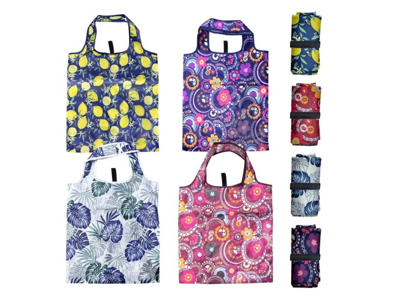 SHOPPER PIEGHEVOLE DECORATA 45X70CM BUS7504A SHOPPER PIEGHEVOLE DECORATA 45X70CM BUS7504A