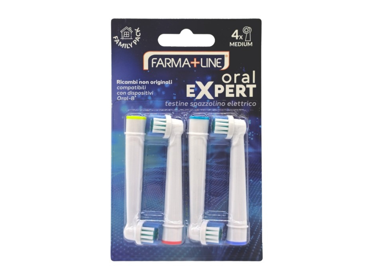 RICAMBI SPAZZOLINO ELETTRICO ORALB 4PZ RIC7408A RICAMBI SPAZZOLINO ELETTRICO ORALB 4PZ RIC7408A