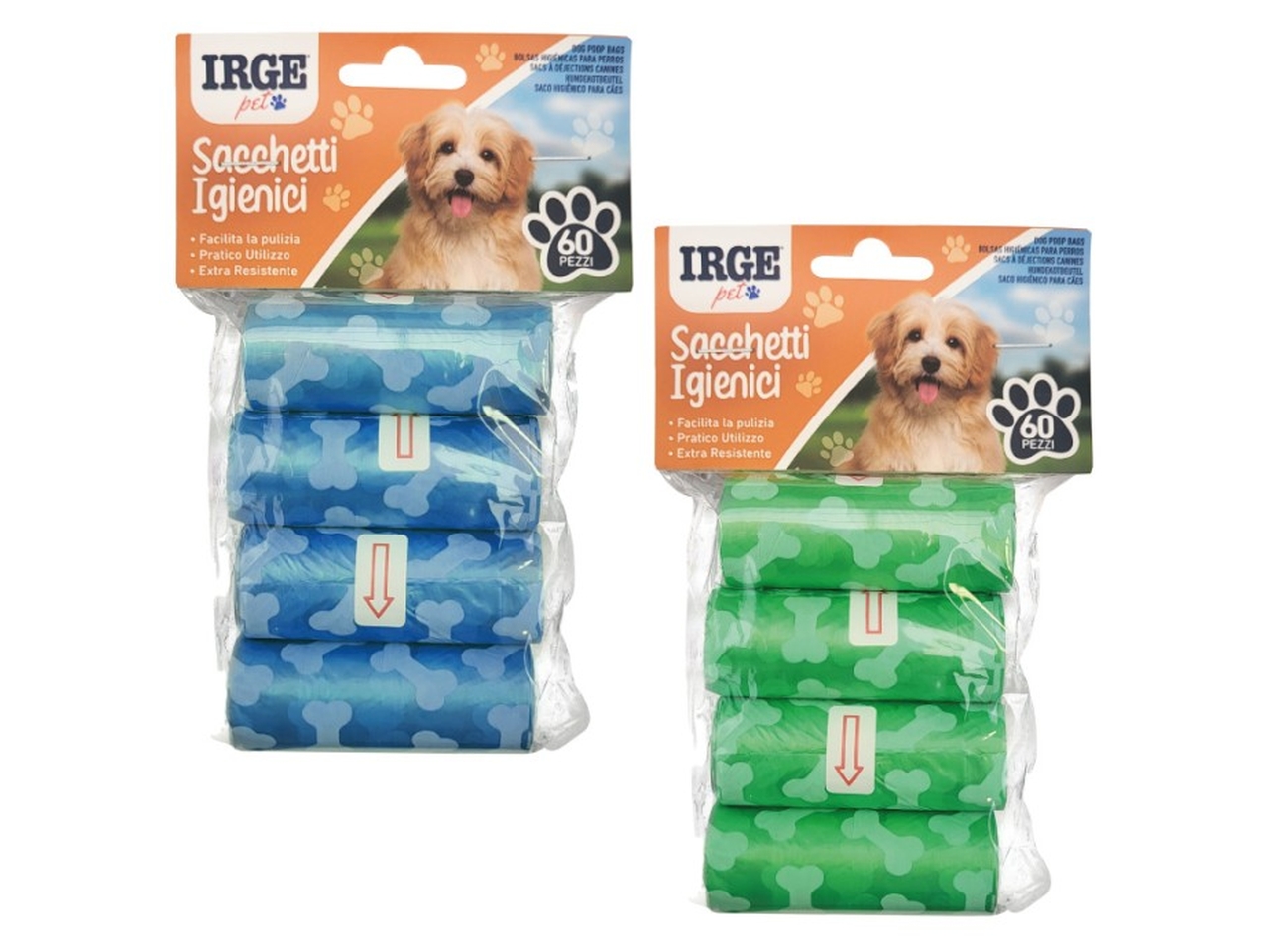 SACCHETTI IGIENICI PER CANI 4 ROTOLI SAC2926A