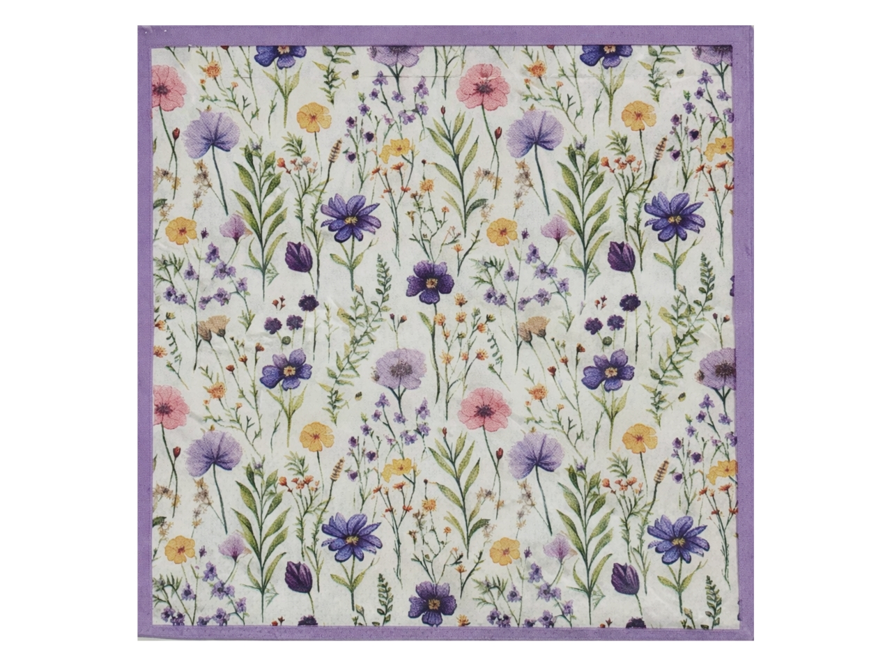 TOVAGLIOLI 33X33CM 20PZ FIORI TOV7556A