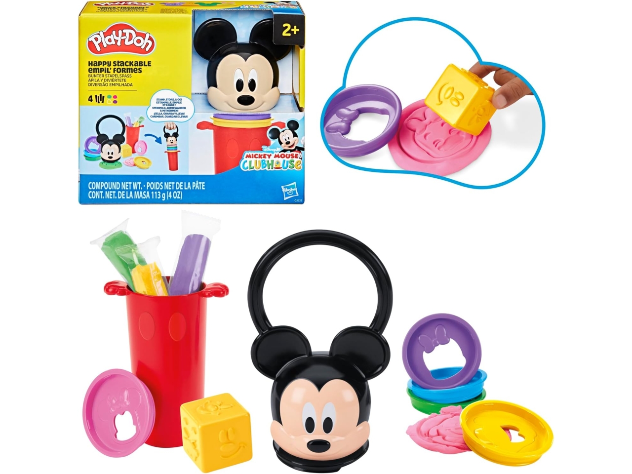 PLAY-DOH DISNEY JUNIOR HAPPY STACKABLE G23225L0