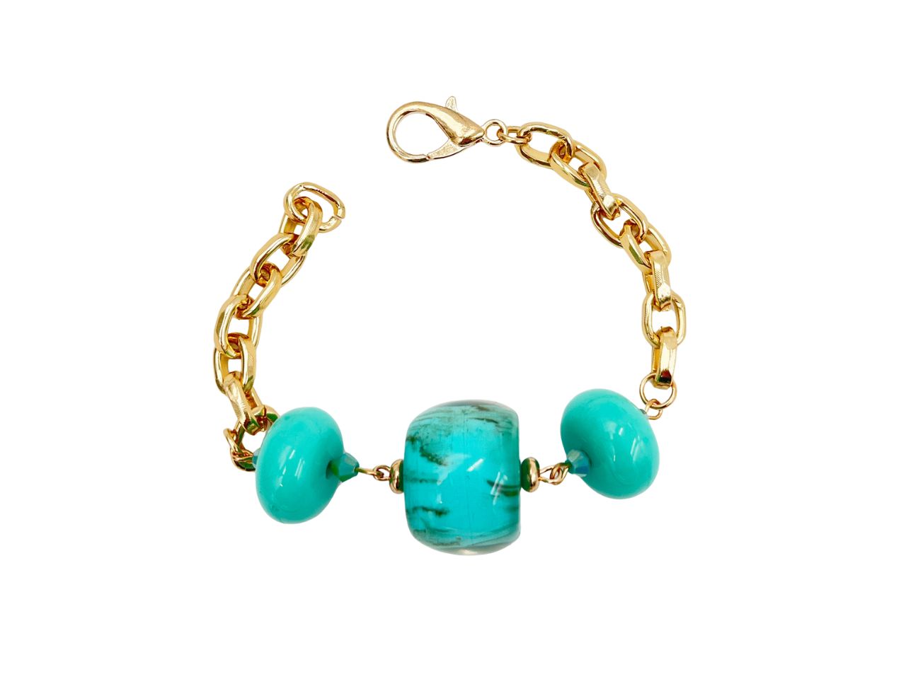 BRACCIALE CATENA CON PARTICOLARI BRACCIALE CATENA CON PARTICOLARI