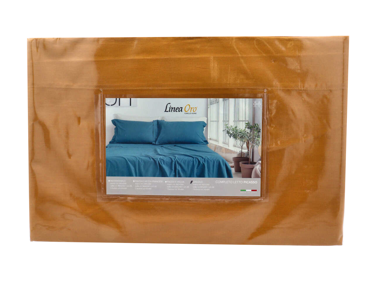 PICASSO COMPLETO LETTO 1P 150X290CM SENAPE LN0630