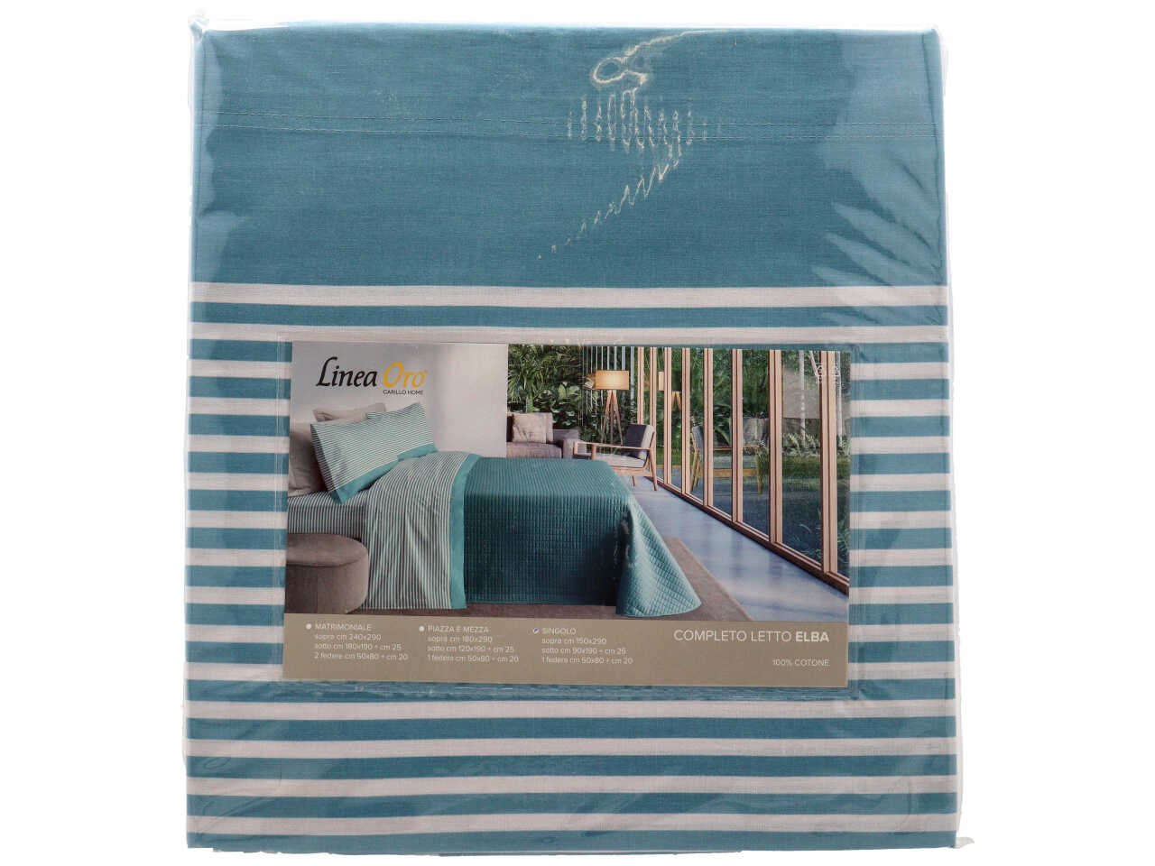 ELBA COMPLETO LETTO COTONE STAMP.1P TIFFANY LN1782 ELBA COMPLETO LETTO COTONE STAMP.1P TIFFANY LN1782
