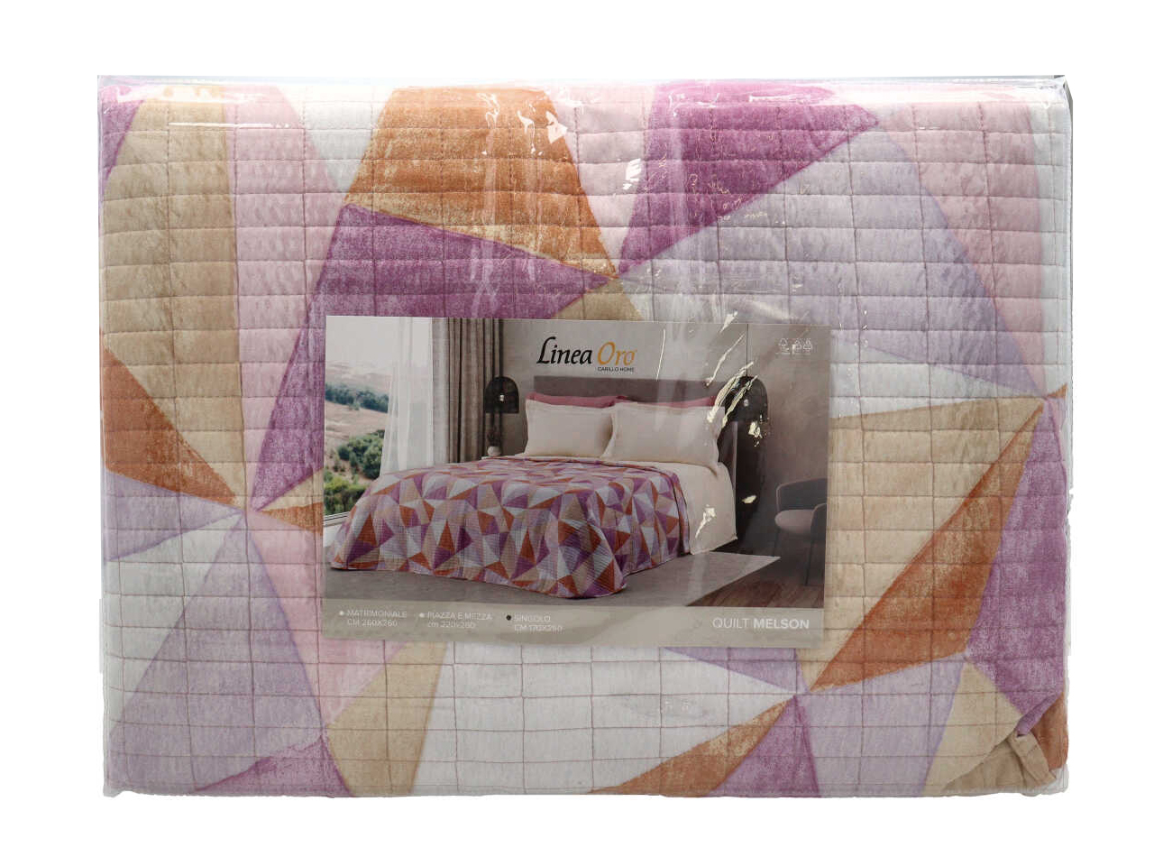 MELSON QUILT STAMPATO 1P ROSA LE0947 MELSON QUILT STAMPATO 1P ROSA LE0947