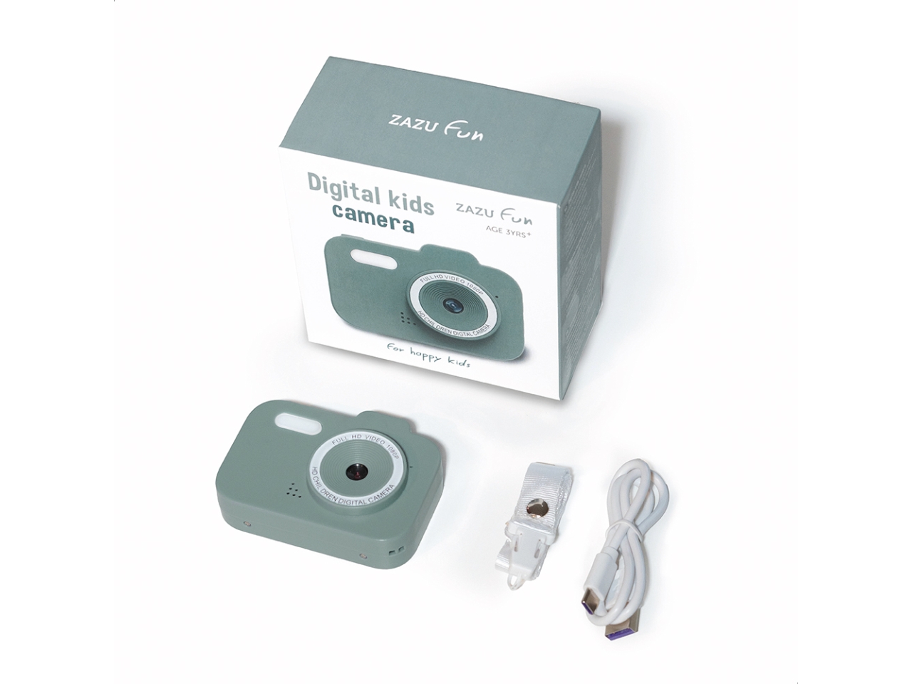 FOTOCAMERA ZAZU DIGITAL CAMERA VERDE 705001506 FOTOCAMERA ZAZU DIGITAL CAMERA VERDE 705001506