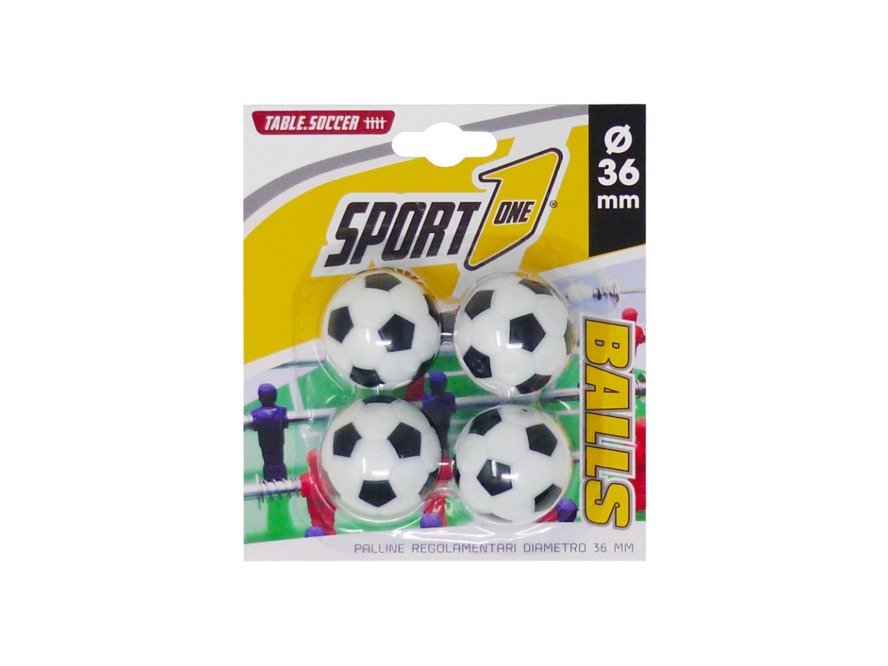 PALLINE CALCETTO BALIBBA D.36MM4PZ 706200011