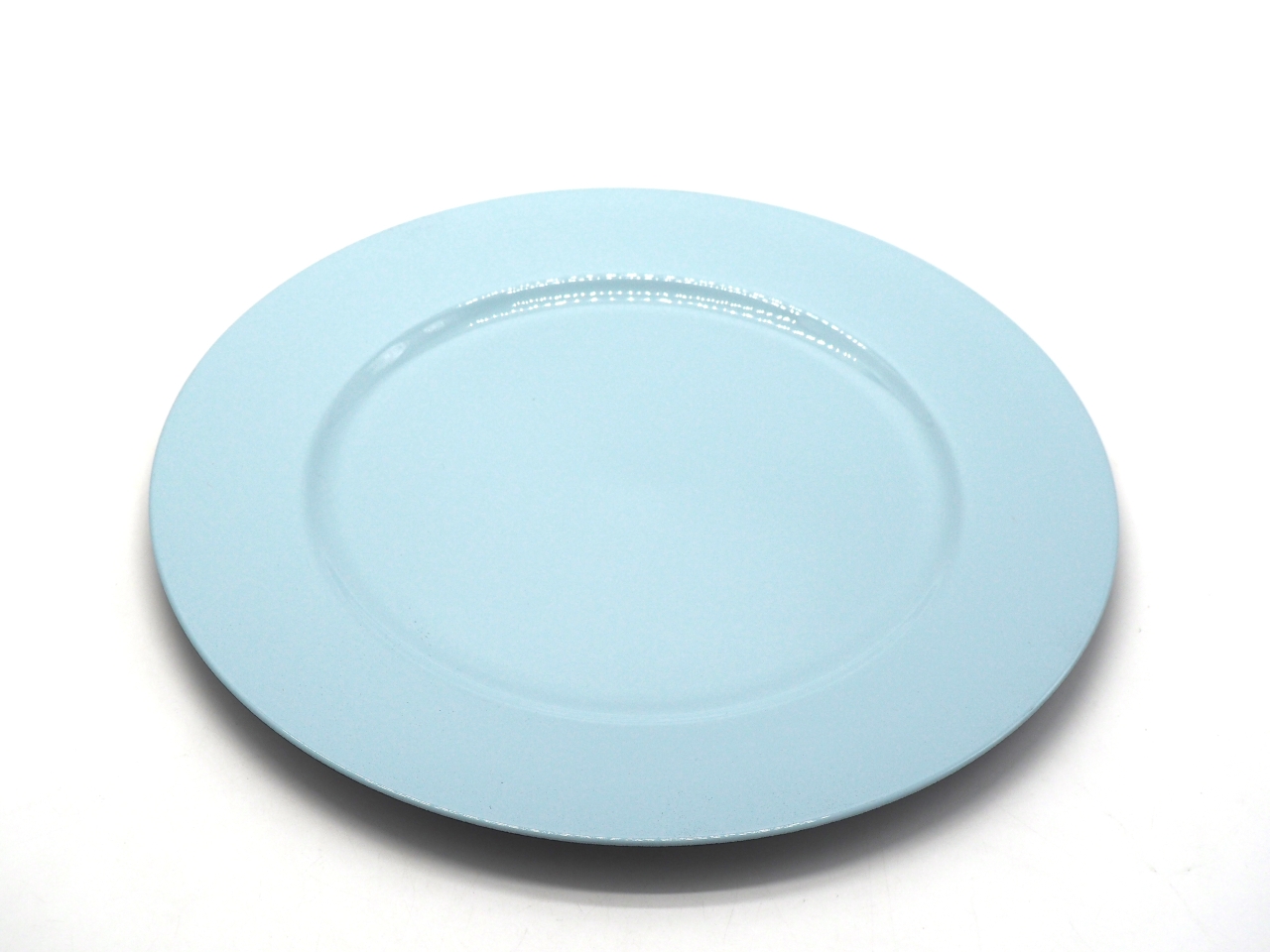 PIATTO IN PLASTICA D.33CM AZZURRO PASTELLO LUCIDO PIATTO IN PLASTICA D.33CM AZZURRO PASTELLO LUCIDO