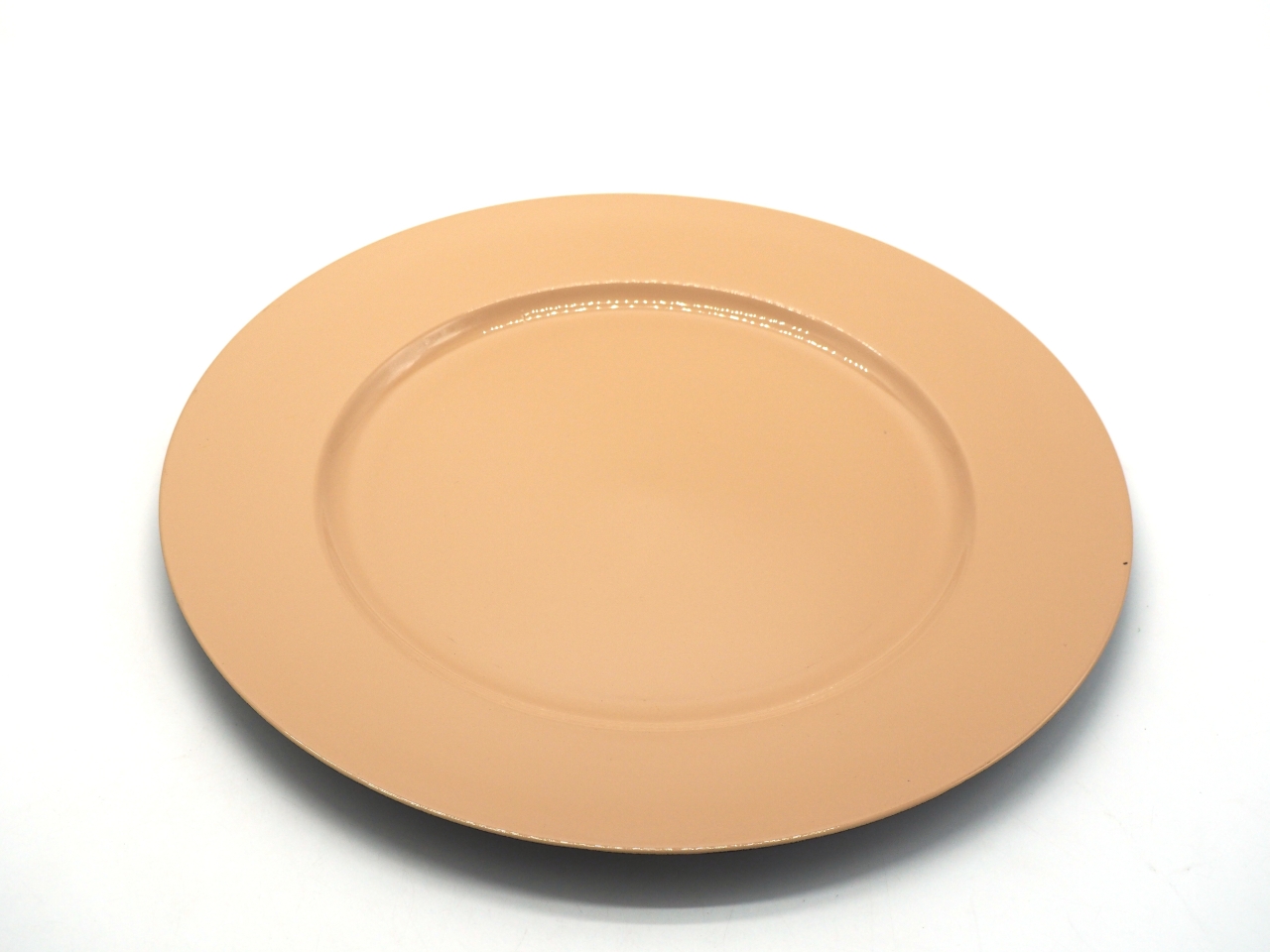 PIATTO IN PLASTICA D.33CM BEIGE PASTELLO LUCIDO PIATTO IN PLASTICA D.33CM BEIGE PASTELLO LUCIDO