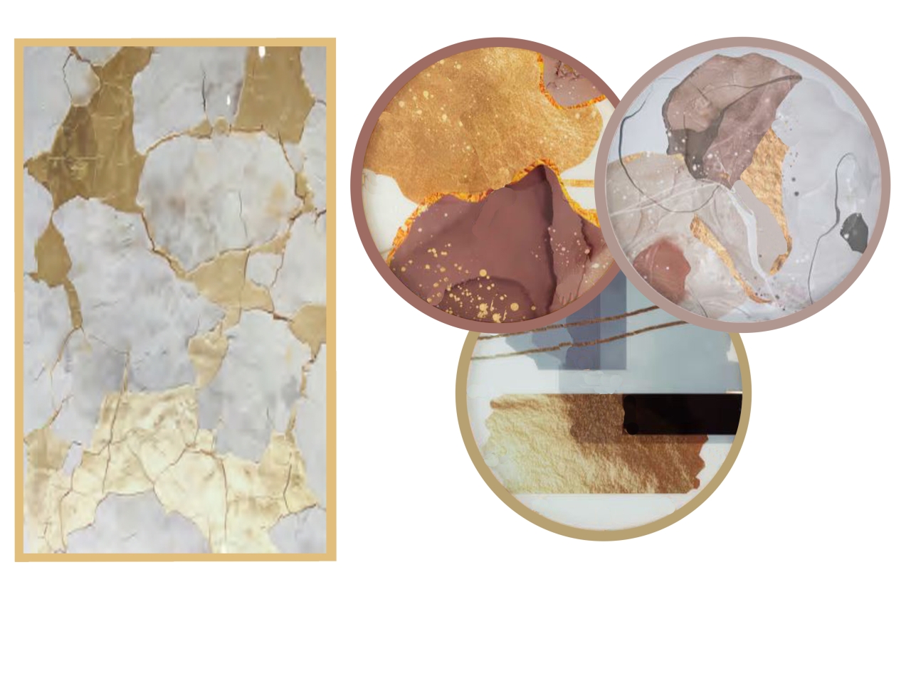 VASSOIO RETTANGOL. BORDO 40X25X4CM LINEA MARMO ASS