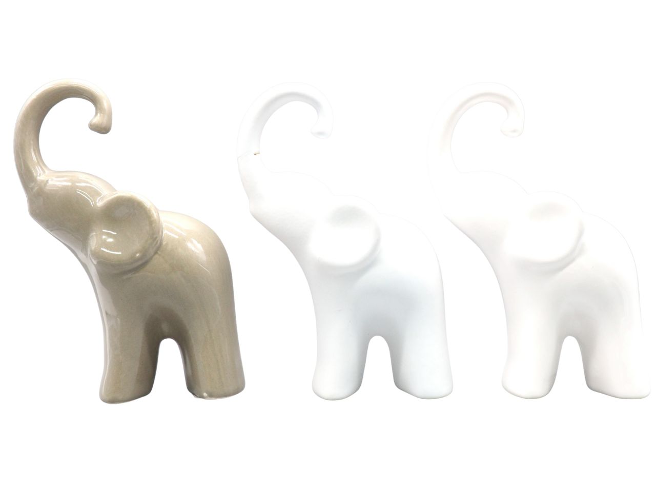 ELEFANTE DECORATIVO IN CERAMICA 20X13X5,5CM 3 ASS ELEFANTE DECORATIVO IN CERAMICA 20X13X5,5CM 3 ASS