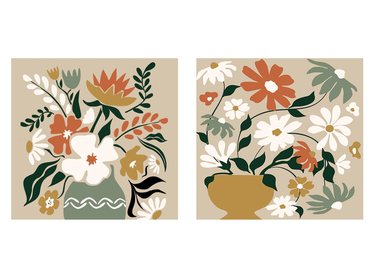 QUADRO 100X100CM FLORA MATERICA ASSORTITO QUADRO 100X100CM FLORA MATERICA ASSORTITO