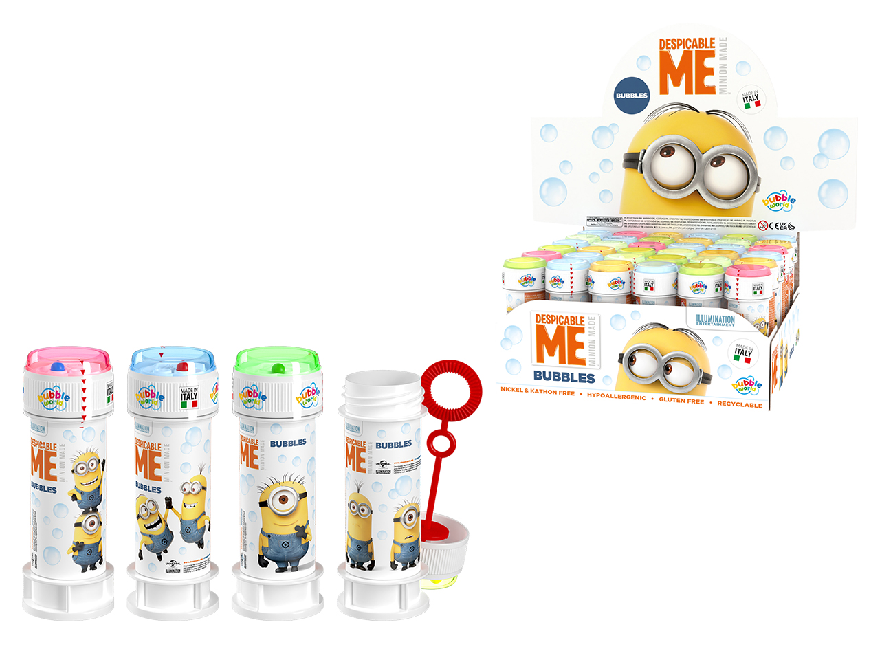 BOLLE DI SAPONE MINIONS   103001010028
