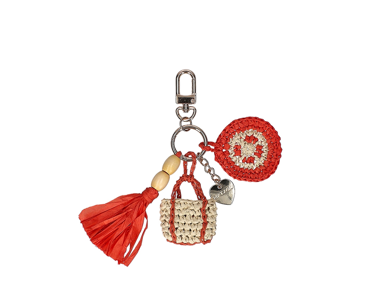 PORTACHIAVI IN CARTA TESSILE ARANCIO AC0003