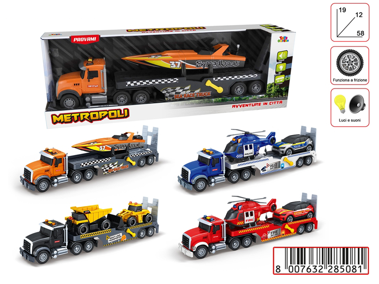 AUTO METROPOLI MEGATRUCKS 28508