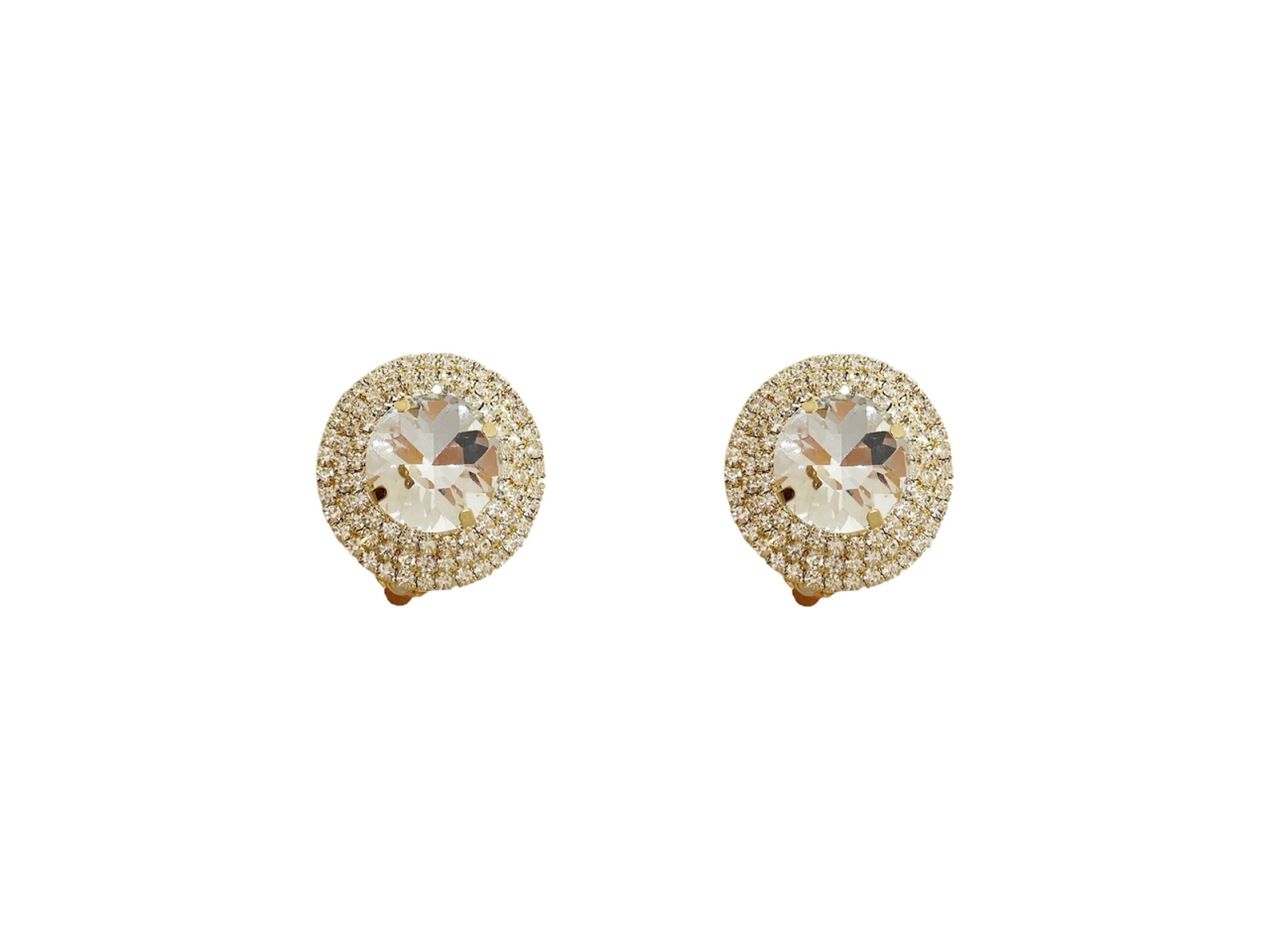 ORECCHINI TOPPA TONDA C/STRASS 278956
