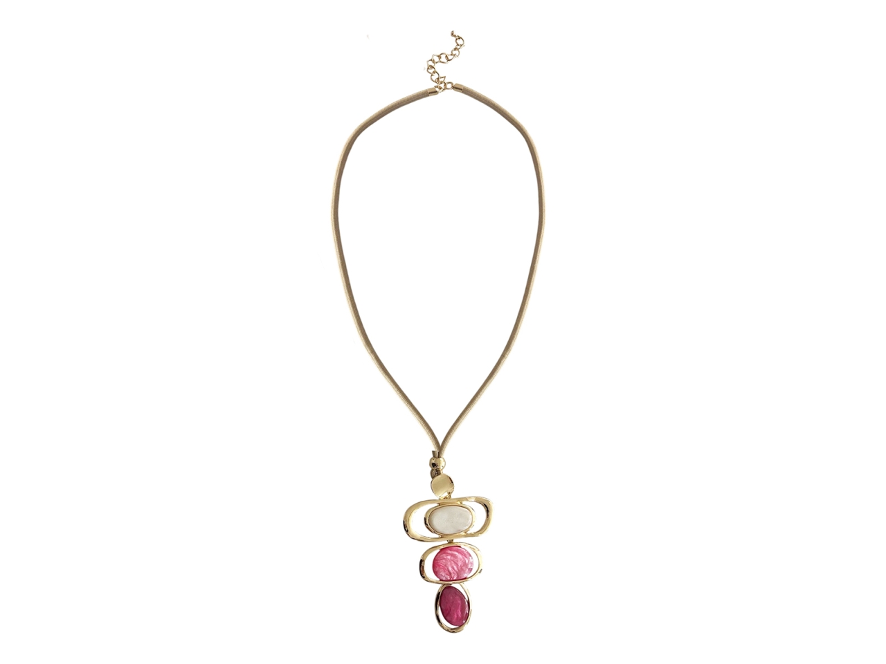 COLLANA LACCIO 3ELEMENTI METALLO 288454 COLLANA LACCIO 3ELEMENTI METALLO 288454