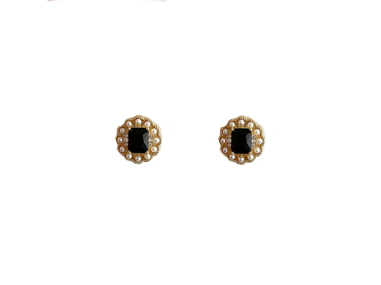 ORECCHINI TOPPA STRASS E PIETRA 288831